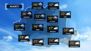Vremea 2 aprilie 2024. ANM anunță temperaturi de până la 27 de grade Celsous