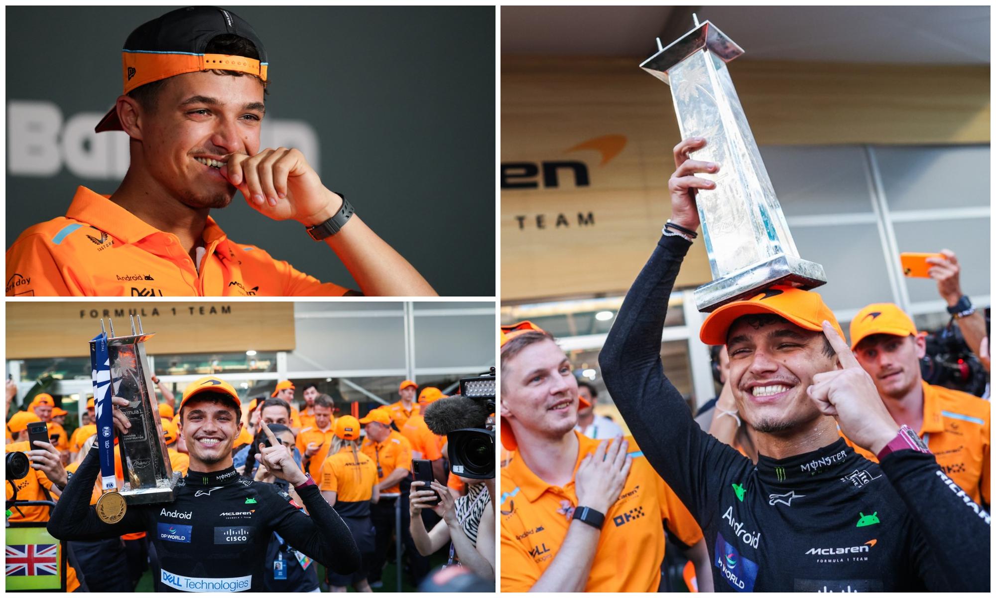 Formula 1. Lando Norris a înjurat, în direct, bucuros la culme de victoria de la Miami. Reacţia lui Max Verstappen, care a ratat la mustaţă Marele Premiu