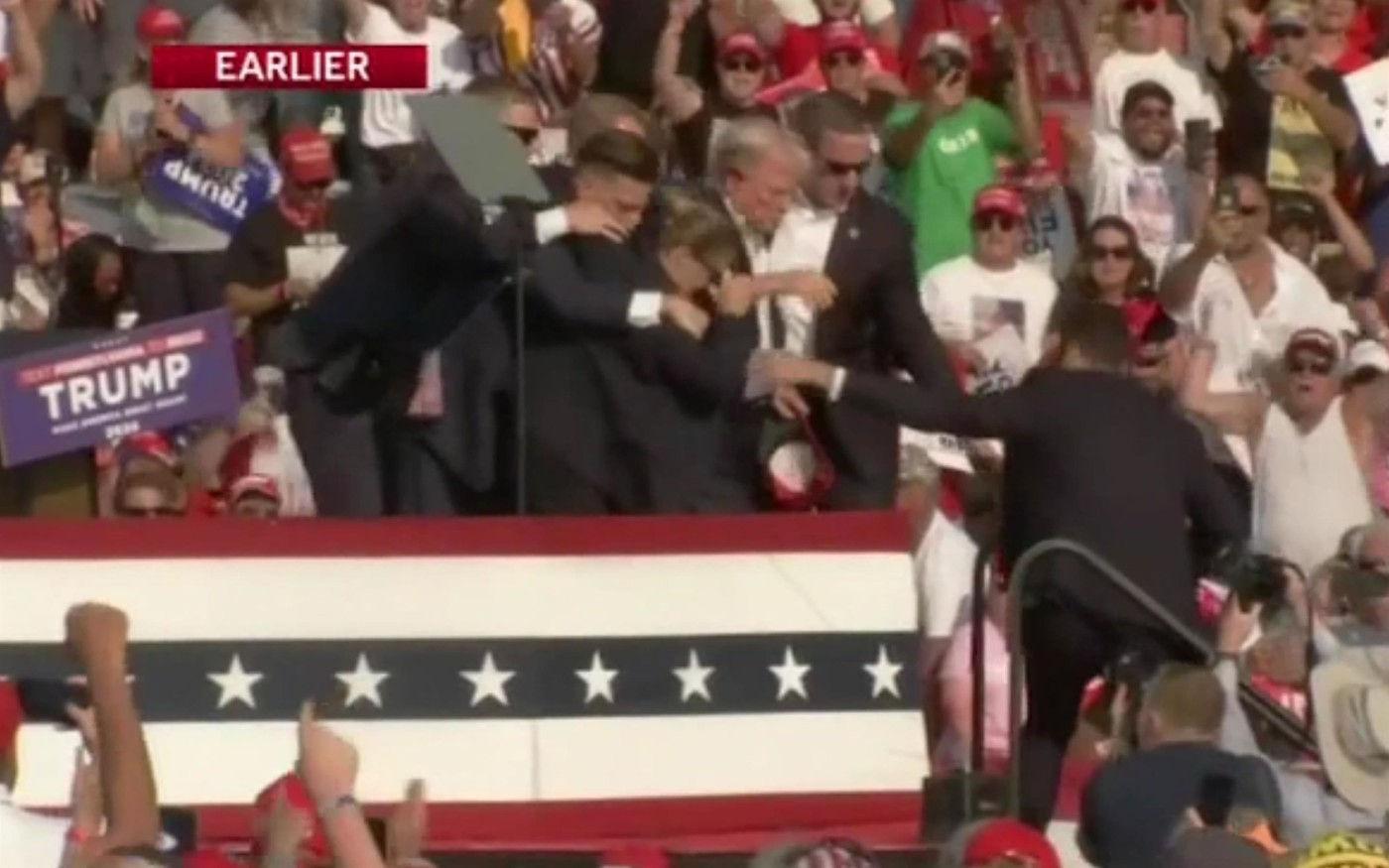 „Lăsați-mă să-mi iau pantofii”. Prima reacţie a lui Donald Trump la câteva secunde după ce a fost împușcat