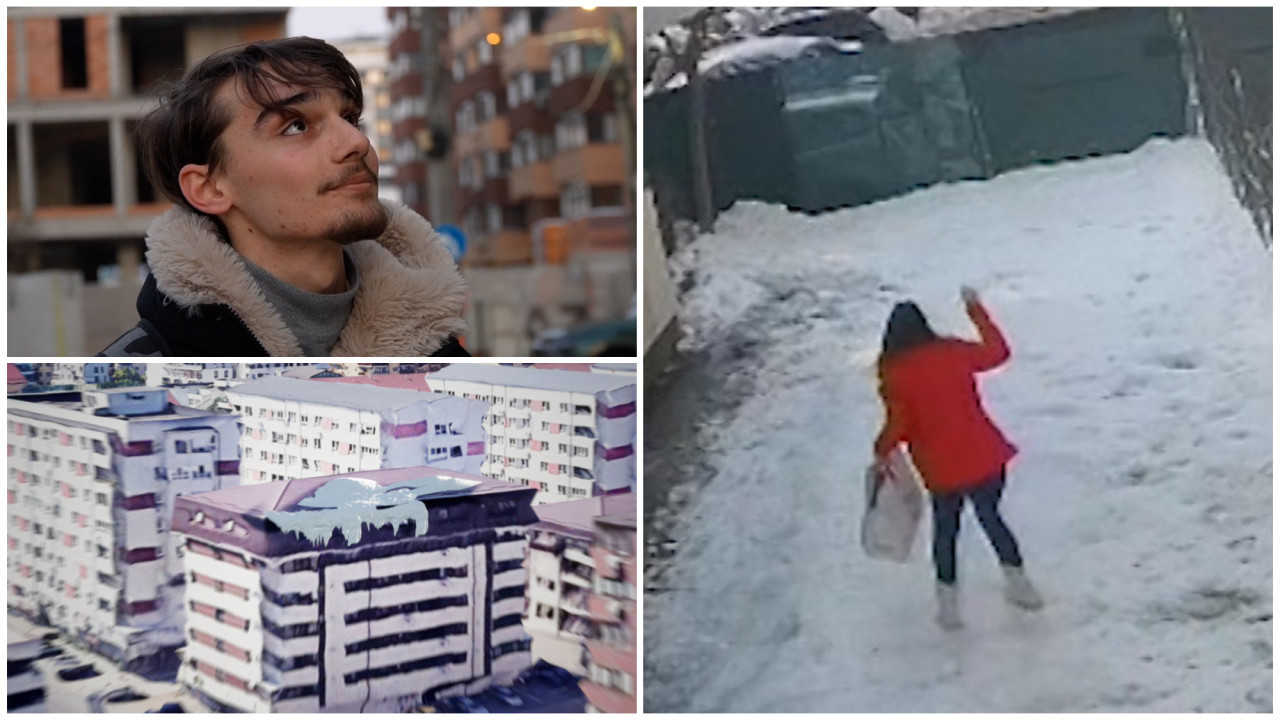 Gheaţa de pe blocuri, curăţată după moartea femeii din Militari Residence. Vina cade pe asociaţia de proprietari: „E obligaţia lor”