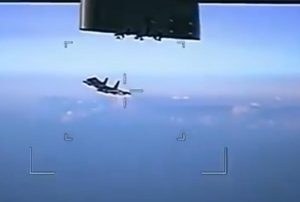 „Comportament periculos” al unui SU-35 faţă de o dronă franceză, deasupra Mediteranei: „Neprofesionist şi agresiv”