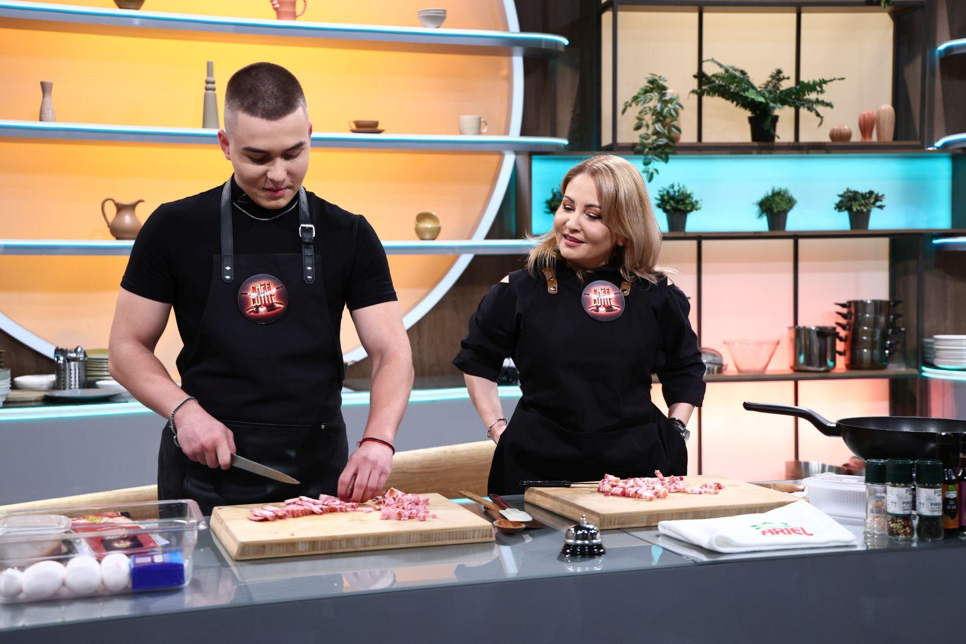 Chef Richard a câștigat amuleta ieri seară, la Chefi la cuțite