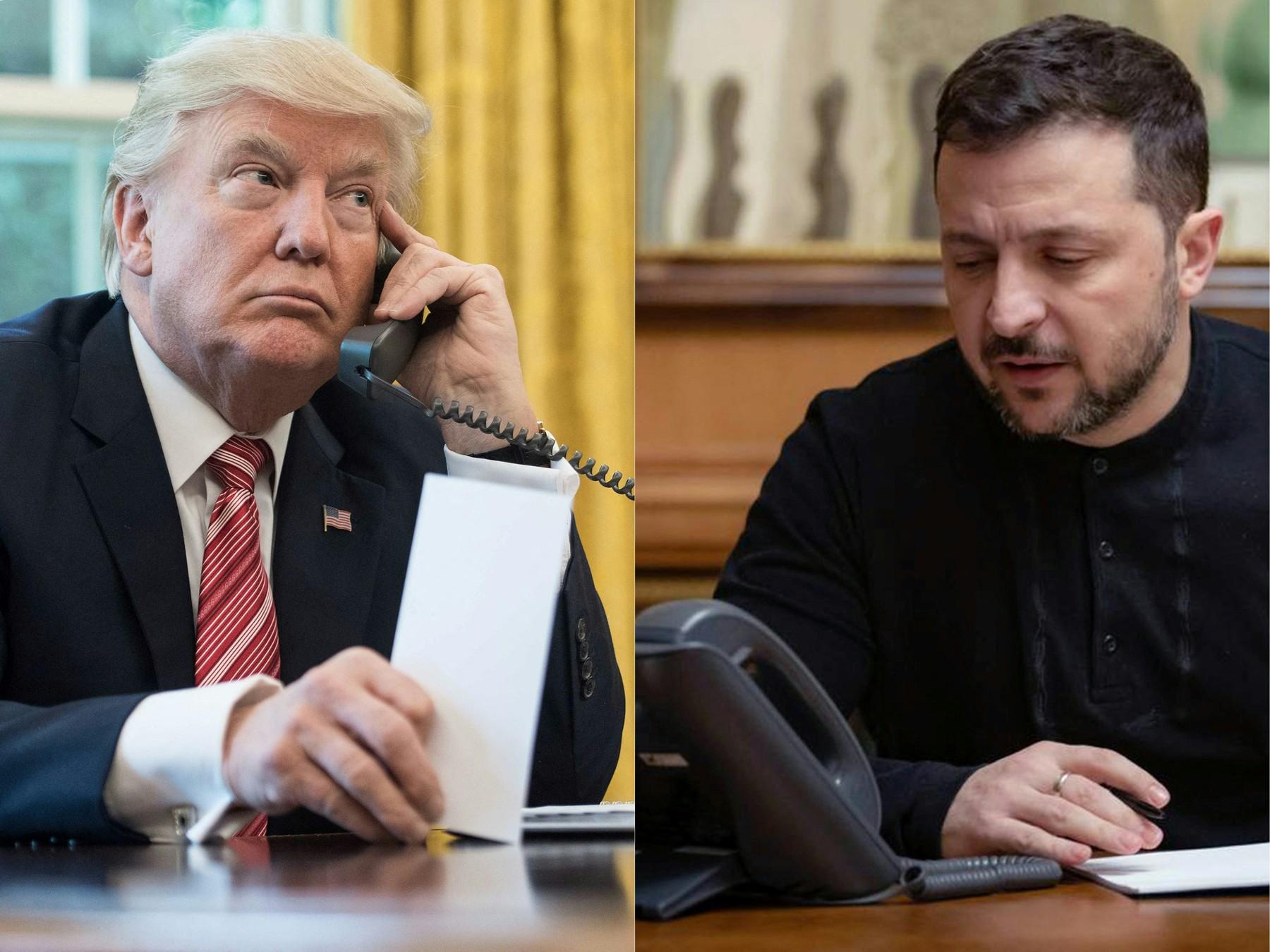 Trump a vorbit o oră cu Zelenski la telefon. Se așteaptă la o încetare completă a focului „în câteva săptămâni”
