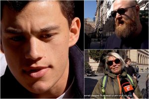 Reacţia unui grup de turişti străini care vizitează Bucureştiul: „Am auzit de Hagi. Şi Andrew Tate locuieşte aici”