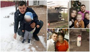 „L-a găsit în genunchi pe spate”. Băieţelul de 4 ani al lui Cătălin a suferit un şoc când şi-a văzut tatăl murind. Familia abia se întorsese de la un parastas