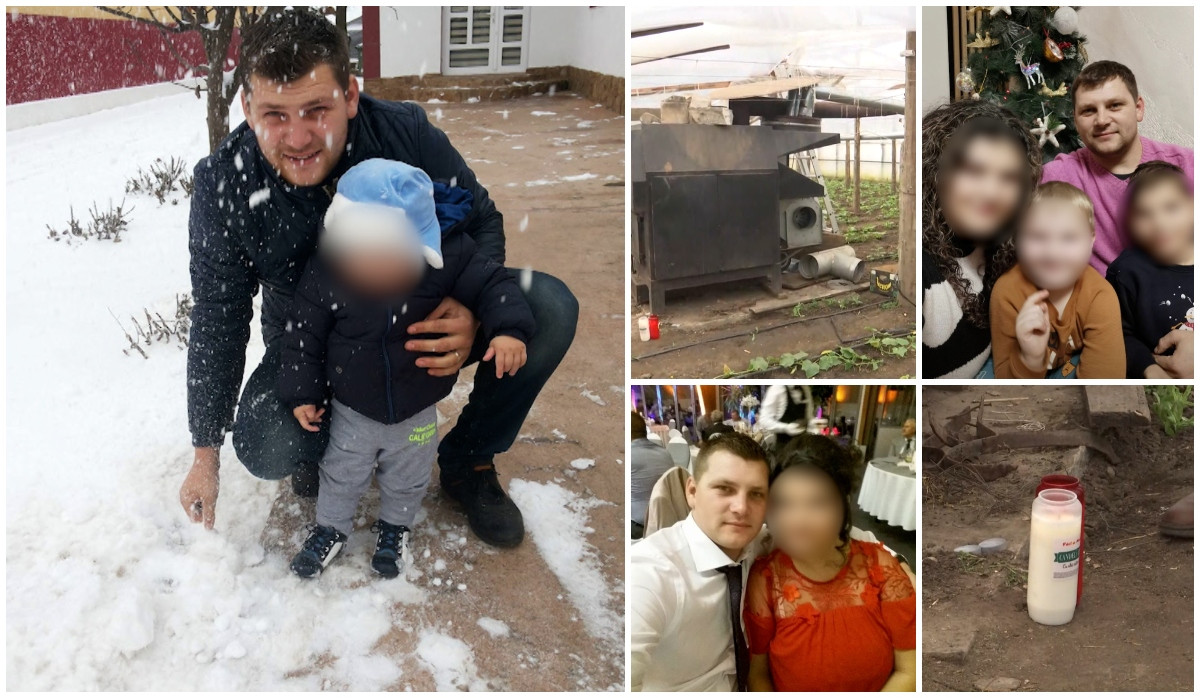„L-a găsit în genunchi pe spate”. Băieţelul de 4 ani al lui Cătălin a suferit un şoc când şi-a văzut tatăl murind. Familia abia se întorsese de la un parastas