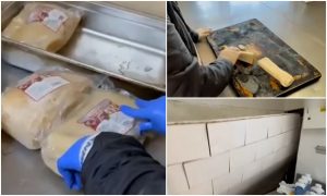 În plin control la un restaurant din Craiova, unul dintre pereţii localului s-a prăbușit chiar sub ochii inspectorilor ANPC