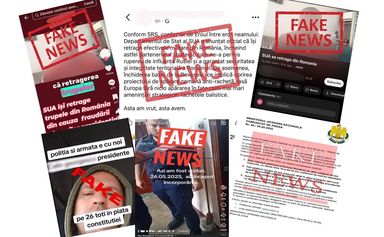 „NU au început încorporările”. Fake News răspândit pe TikTok, demontat de Armata română şi de Poliţie