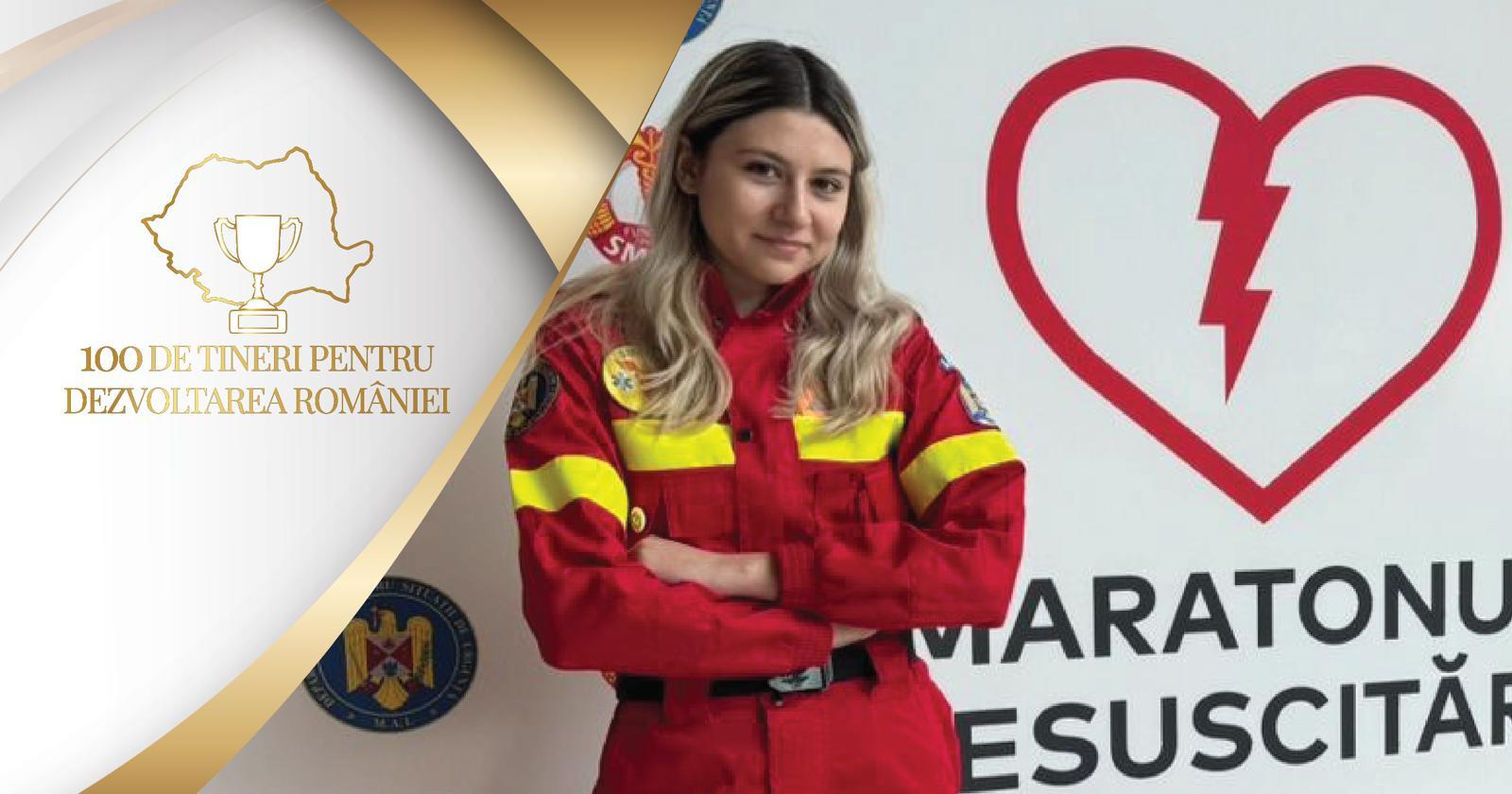 Povestea Biancăi-Maria Oană, eleva care face gărzi la SMURD și visează să schimbe medicina de urgență