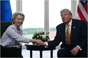 Reacții în UE, după acordul de 15%: Merz e încântat, Meloni e sceptică. Opoziția franceză vede o „vasalizare”