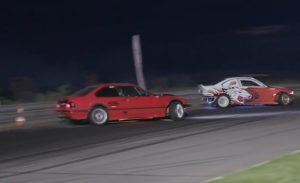 „E multă adrenalină, am mai mult curaj noaptea”. O nouă etapă din Campionatul Naţional de Drift, la Mureş