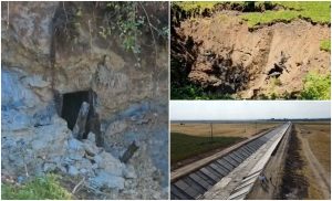Zeci de oameni evacuați în miez de noapte din satul Coștiui, după prăbușirea unei foste galerii de sare