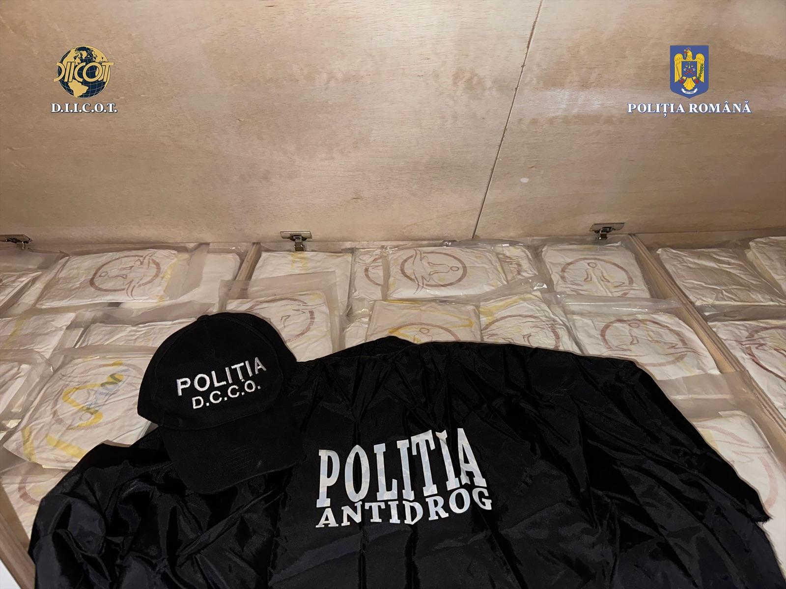 Captură de cocaină record în acest an: drogurile, găsite în rulota unor sârbi în Sibiu. Valorau 3,5 milioane €