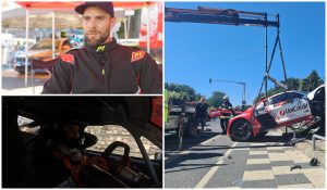 Accidentul în care a fost implicat fiul lui Mihai Leu ar fi fost cauzat de o defecţiune. „I-au cedat frânele”