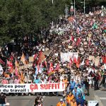 Franța paralizată de proteste: Sute de mii de oameni în stradă, peste 120 de arestări, bătăi la Rennes şi Lyon