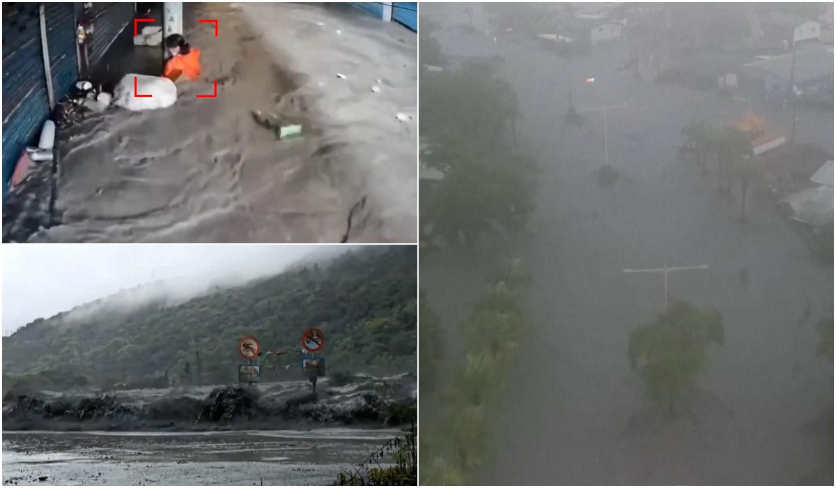 14 morţi şi 124 dispăruţi în Taiwan, în urma taifunului Ragasa. China şi Hong Kong se pregătesc de impact