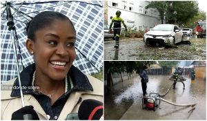 România, lovită de ciclon care a adus ninsori şi vijelii. Reacţia unei turiste din Namibia