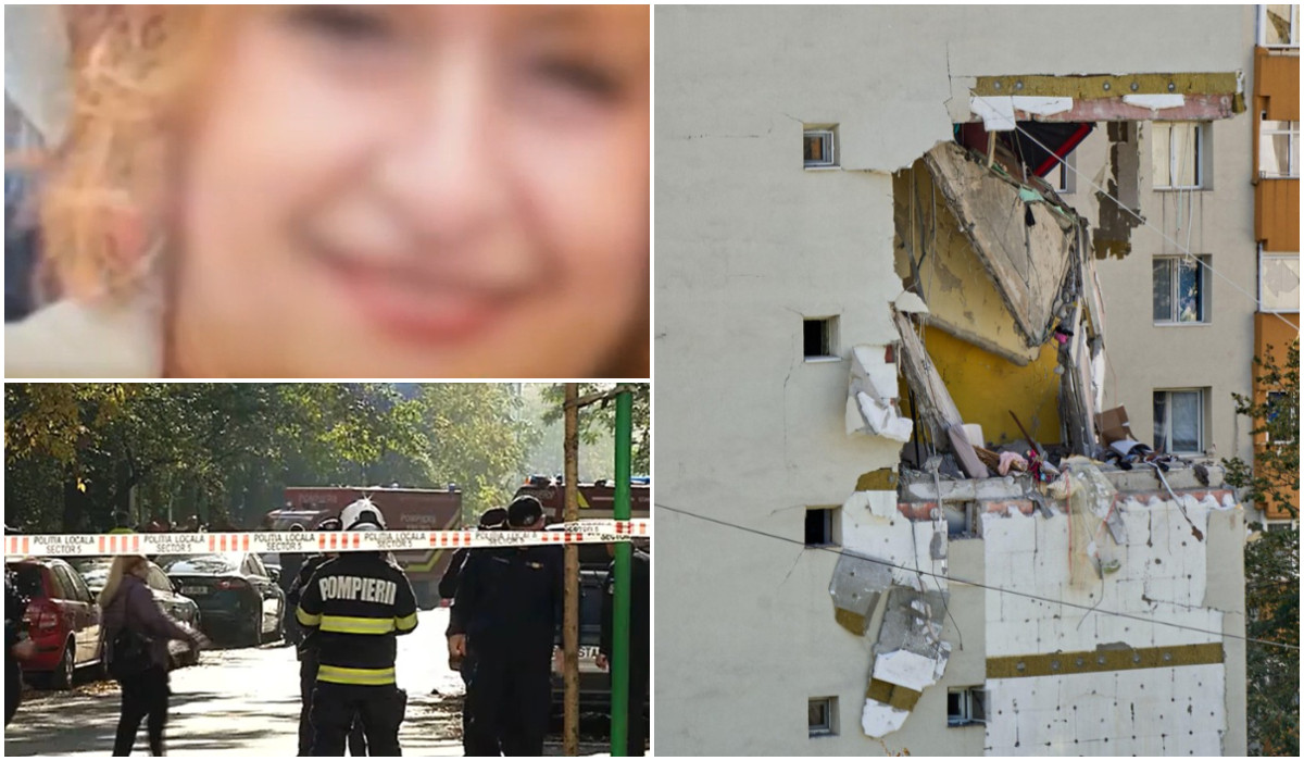 Fratele gravidei moarte în explozia din Rahova, externat. Celelalte victime vor fi identificate prin teste ADN