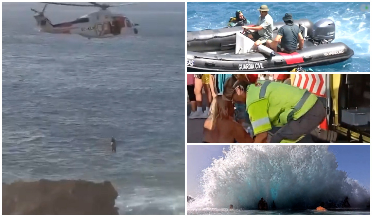 4 turiști morţi în Tenerife, între care 2 români:În spatele fotografiilor cu valuri se poate ascunde sfârşitul
