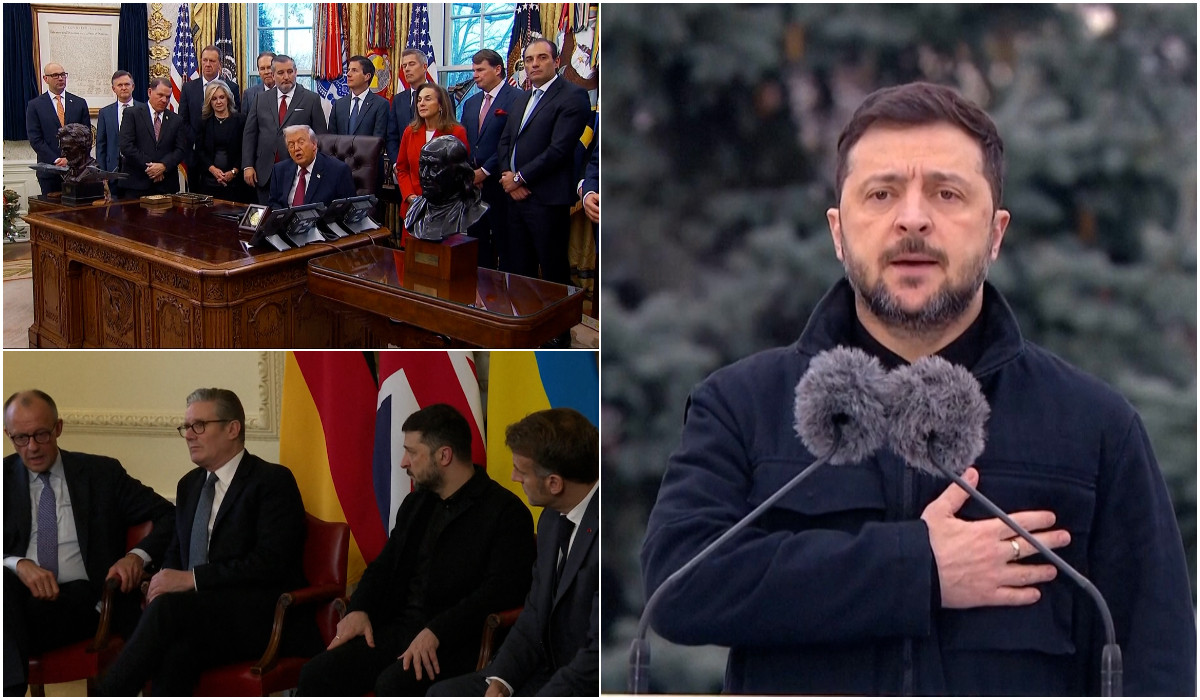 Zelenski, consolat de Marea Britanie, Franţa şi Germania, după ce Trump s-a declarat „dezamăgit” de el