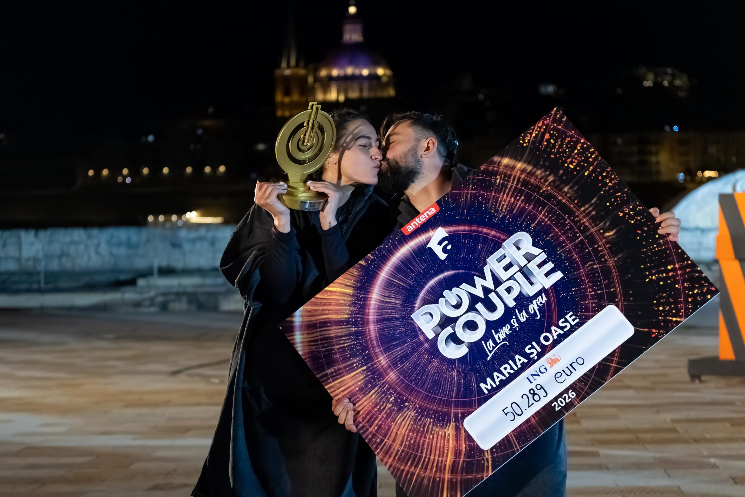 Oase și Maria au câștigat Power Couple, sezonul 3, la capătul unei finale, lider de audiență