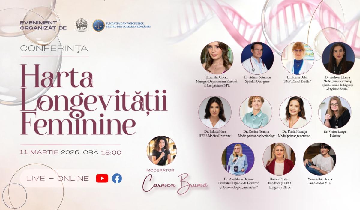 Ce se schimbă în corpul unei femei după 40 de ani. Răspunsuri la conferința „Harta Longevității Feminine”