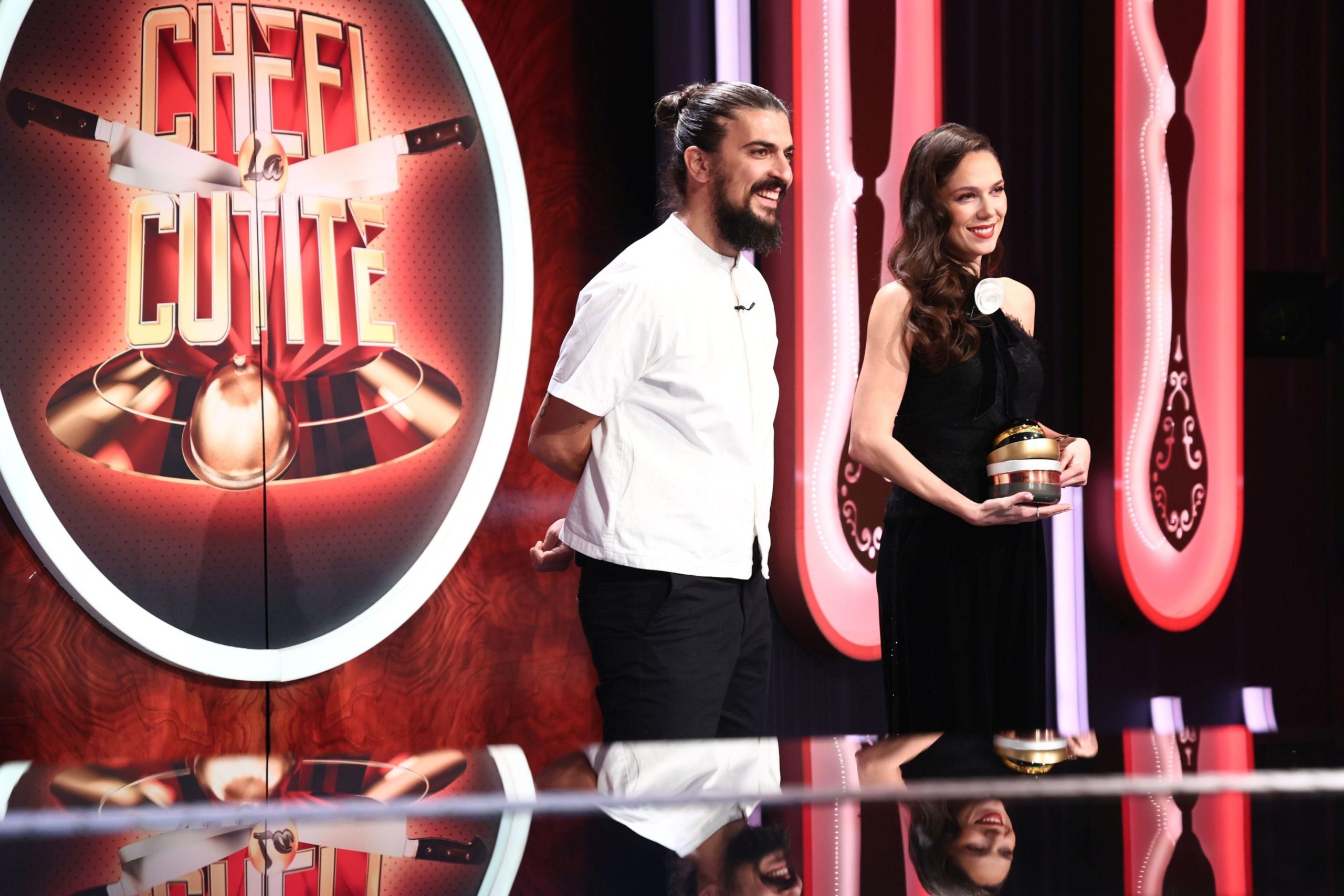 Chefi la cuțite, lider de audiență. Marina Luca e cuțitul de aur al lui Chef Sautner
