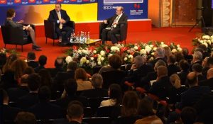 Economia europeană, dezbătută la București. Nicușor Dan: „Euro trebuie să fie un obiectiv pentru România”