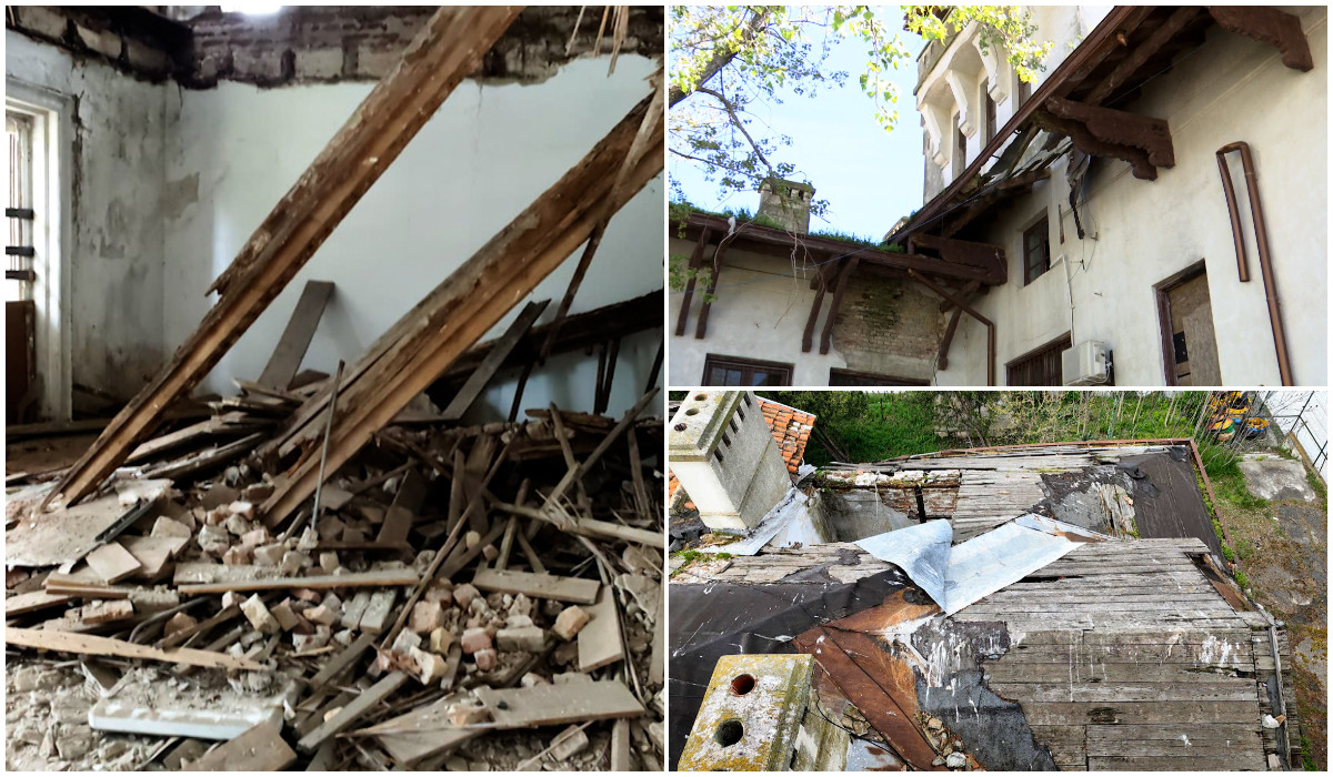 Vila Reginei Maria din Mamaia se prăbușește: hoţii au furat şi plăcuţele de la intrare. Reacţia autorităţilor
