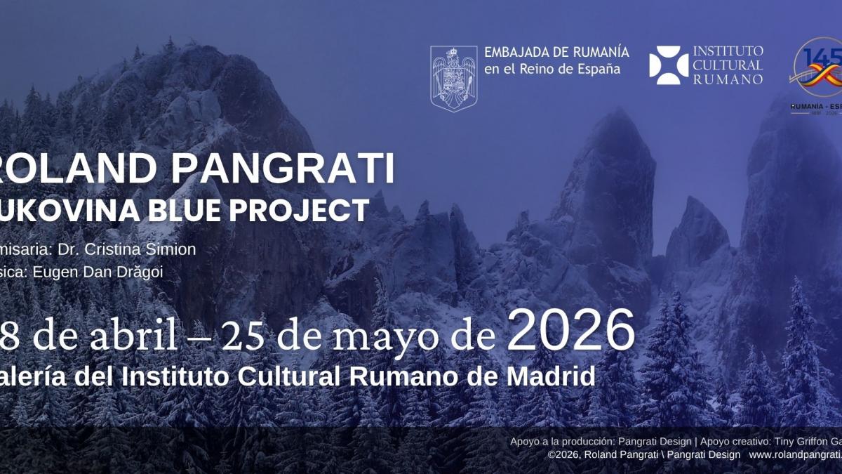 Viziuni din Bucovina: Expoziția „Bukovina Blue Project” la ICR Madrid