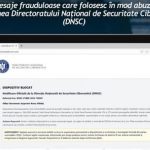 Atenție la e-mailurile capcană: Cum atacatorii cibernetici folosesc ilegal sigla și numele DNSC pentru a înșela cetățenii