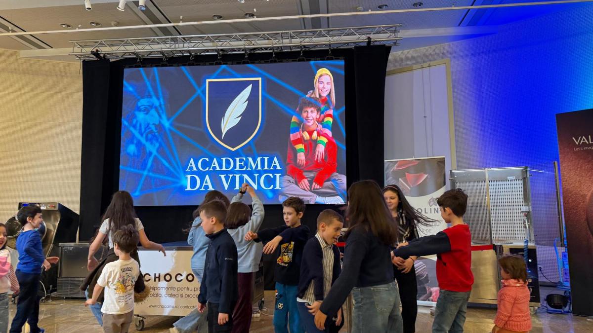Academia Da Vinci și Workshop-ul Creativ pentru Copii la Happy Gluten Free 2026: O Investiție în Viitorul Educației