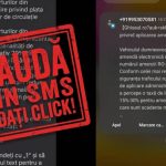 Atenție, șoferi: Cum să vă protejați de frauda „Amenda prin SMS”