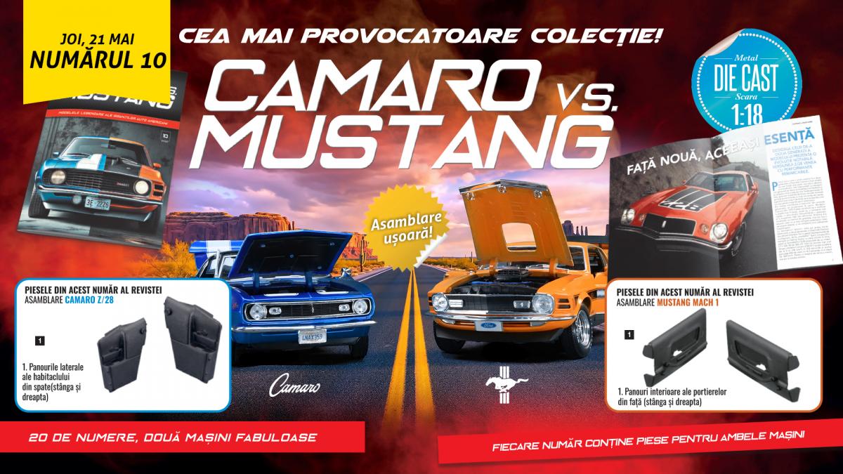Rivalitatea Iconică: Camaro vs. Mustang – O Nouă Dimensiune a Pasiunii pentru Mașini
