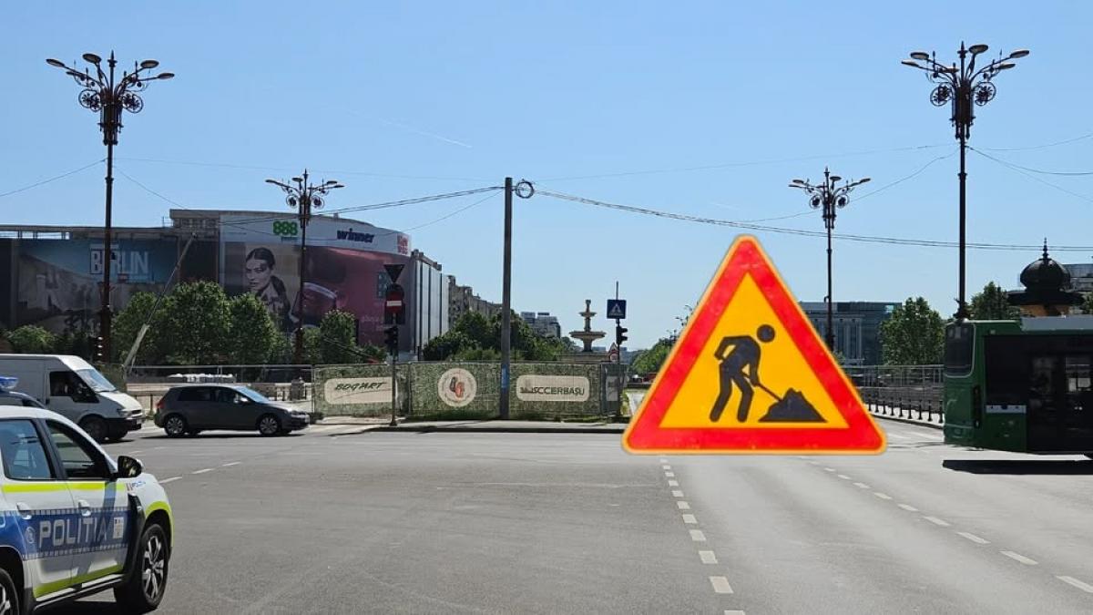 Restricții majore în București: Impactul blocării zonei fântânilor de la Piața Unirii asupra traficului și vieții cetățenilor