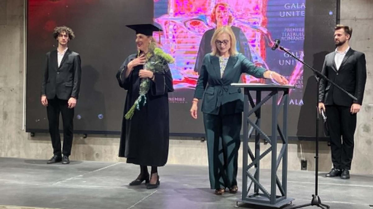 Aura Corbeanu: O Personalitate Culturala Distinsă cu Titlul Doctor Honoris Causa