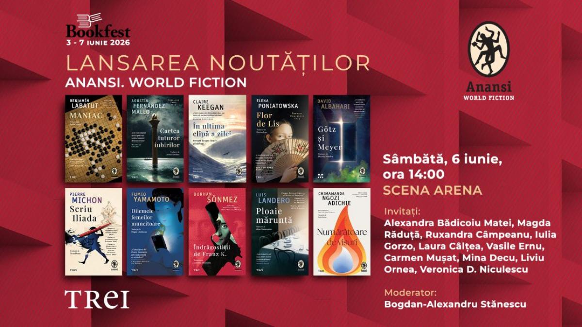 Record de traduceri la Anansi. World Fiction: O privire detaliată asupra impactului literar la Bookfest 2026