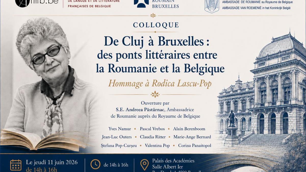 De la Cluj la Bruxelles: Celebrând legătura literară româno-belgiană în memoria Rodicăi Lascu-Pop