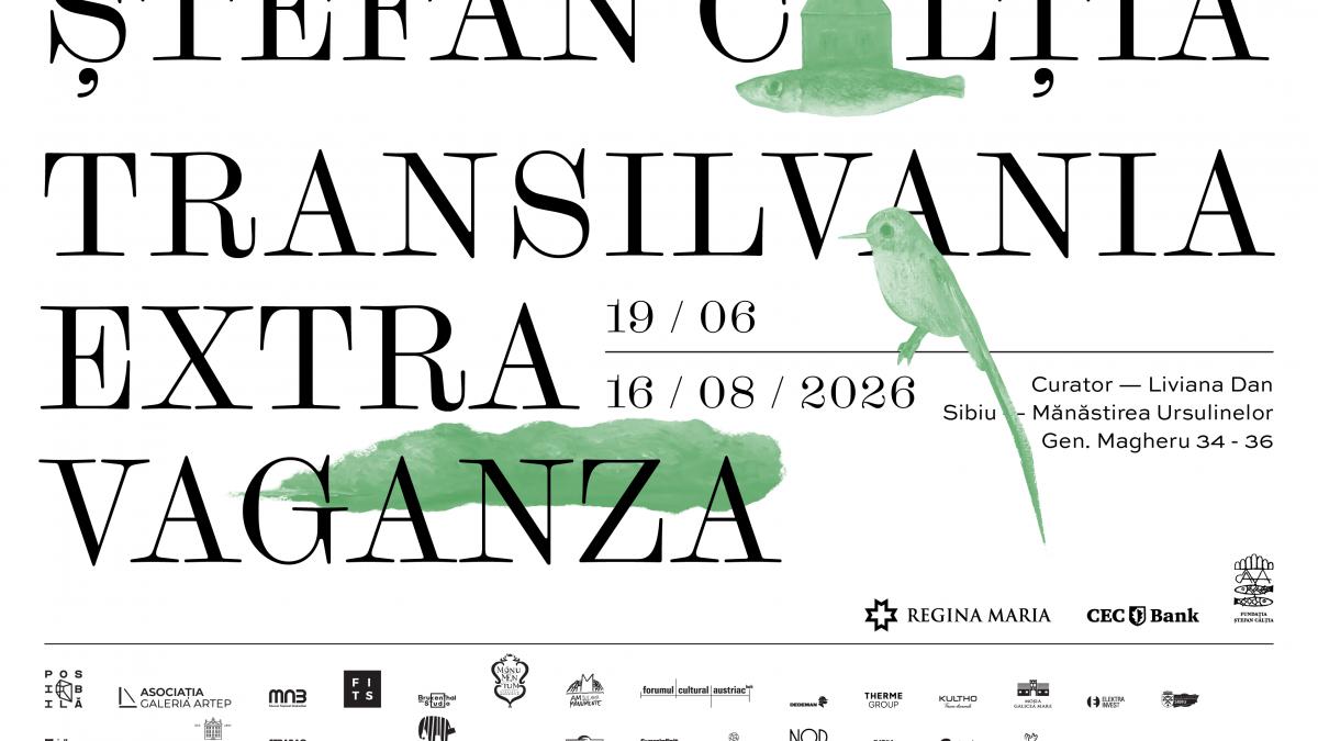Ștefan Câlția: O Viață în Artă – Expoziția Care Îmbină Timpul și Spațiul la Sibiu