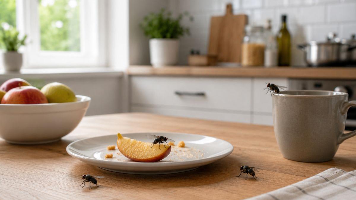 Capcana virală pentru muștele din casă: Lămâie, oțet și ulei ca soluție ecologică