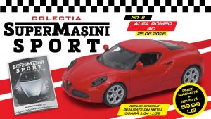 Întoarcerea Colecției „SuperMașini Sport” în Italia: O Privire Detaliată asupra Alfa Romeo 4C