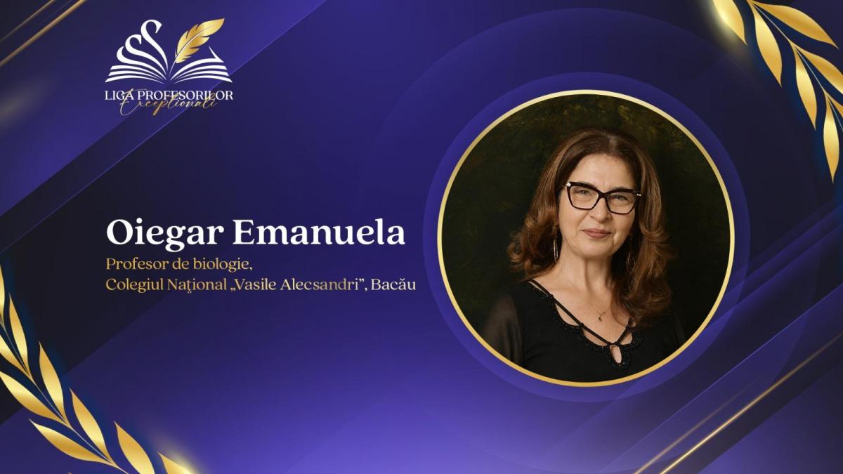 Emanuela Oiegar: Profesorul Excepțional din Bacău Care Inspira Generații Întregi