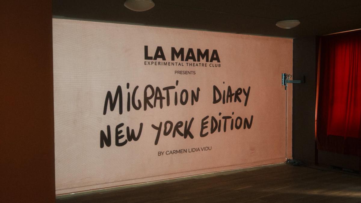 Premiera Spectacolului Multimedia ‘Migration Diary’ la Teatrul La MaMa: O Reflecție Asupra Mobilității Umane și Identităților Culturale