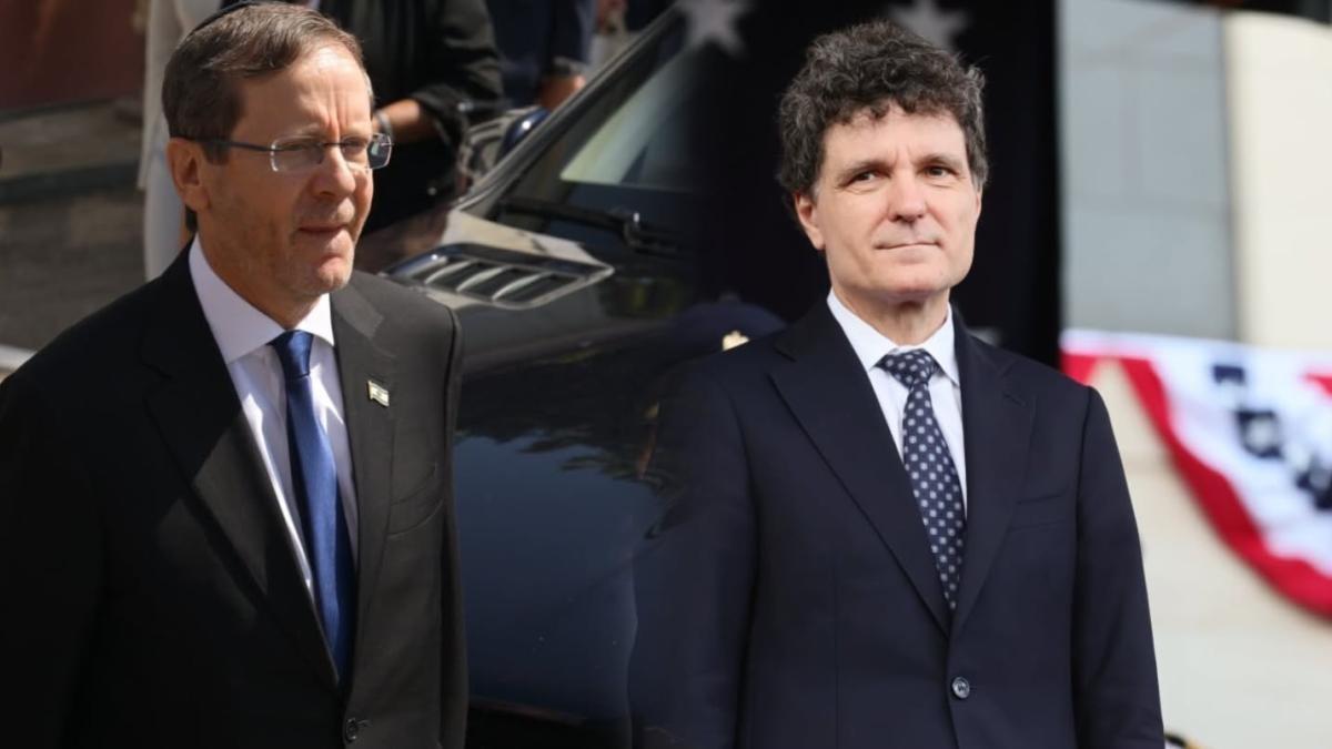 Întâlnire de Înalt Nivel: Nicușor Dan și Președintele Israelului, Isaac Herzog, la Palatul Cotroceni