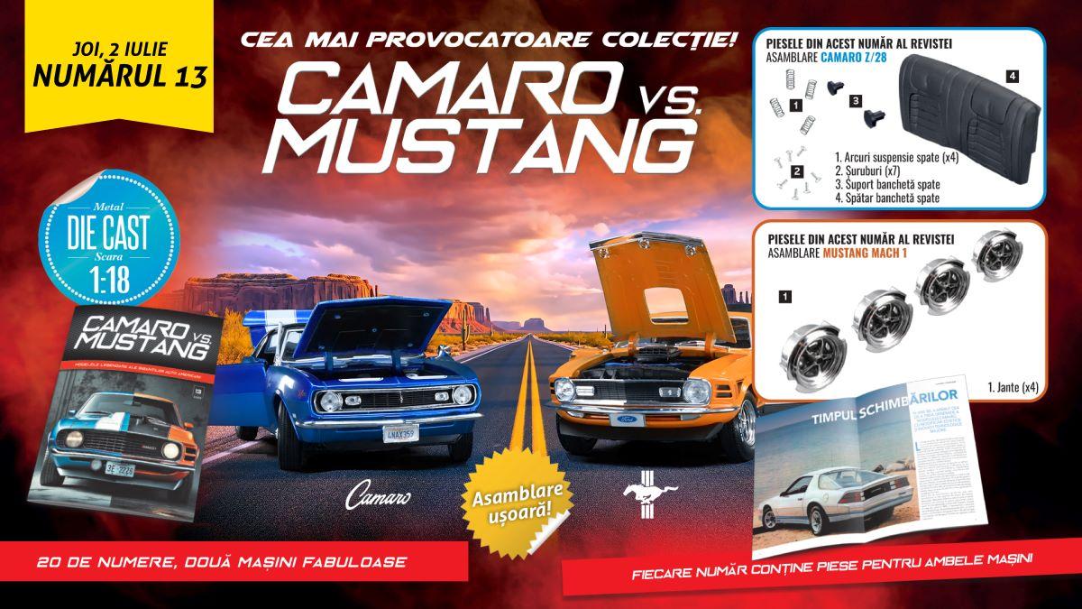 Rivalitatea Legendară dintre Camaro și Mustang: O Privire Detaliată Asupra Colecției 13