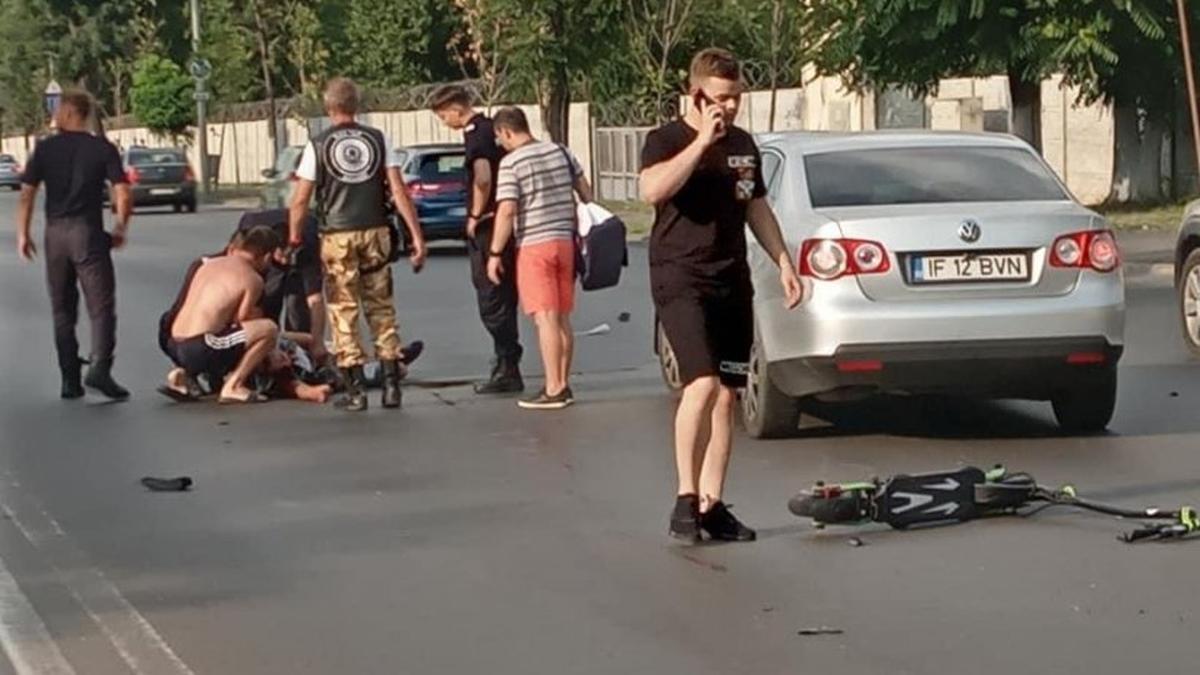 Accidentele rutiere în era mobilității urbane: O analiză profundă a rănirii unei tinere pe trotinetă