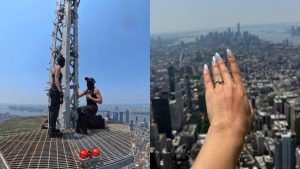 O Cerere în Căsătorie Spectaculoasă la 443 de Metri: Povestea Cuplului Rus și Aventura lor pe Vârful Empire State Building