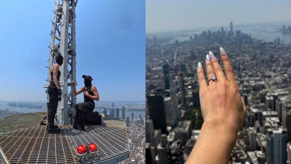 O Cerere în Căsătorie Spectaculoasă la 443 de Metri: Povestea Cuplului Rus și Aventura lor pe Vârful Empire State Building