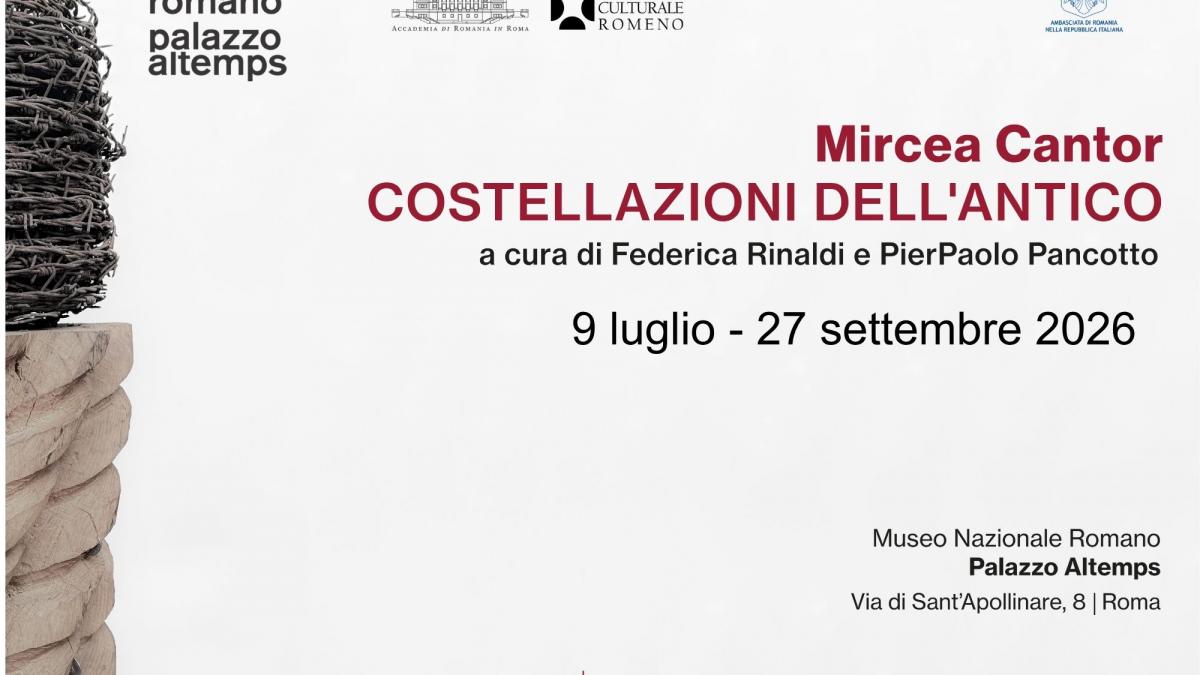 Mircea Cantor – O călătorie artistică prin Constelațiile Antichității la Palazzo Altemps