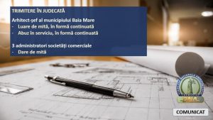Scandalul corupției în administrația locală: Arhitectul-șef al Baia Mare, acuzat de mită și abuz în serviciu